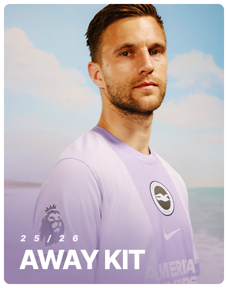 Brighton & Hove Albion Away Kit 25/26