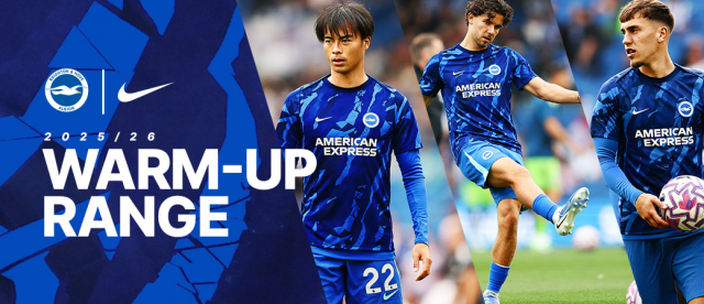 Brighton & Hove Albion Warm Up Range | Official BHAFC Store
