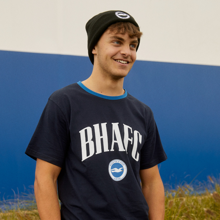BHAFC Navy Bold Tee
