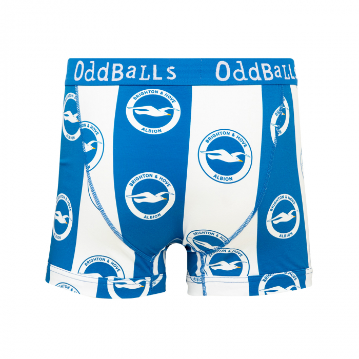Adult Striped BHAFC x Oddballs Boxer Shorts