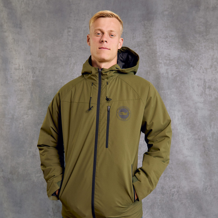 BHAFC Green Full Zip Coat
