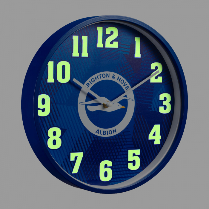 BHAFC Glow In The Dark Clock