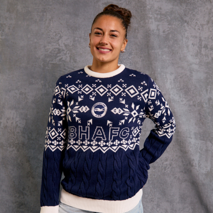 BHAFC Patterned Christmas Jumper