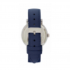 BHAFC Blue Leather Strap Watch