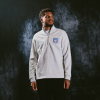 georginio rutter brighton art of football grey 1/4 zip