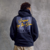 BHAFC Navy Tonal Back Print Hoodie