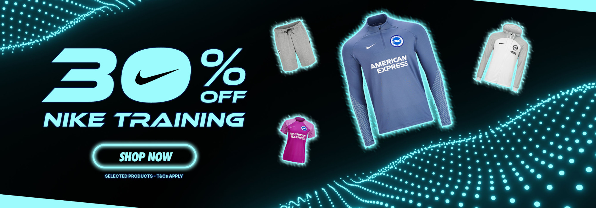 30% off selected Nike Training 