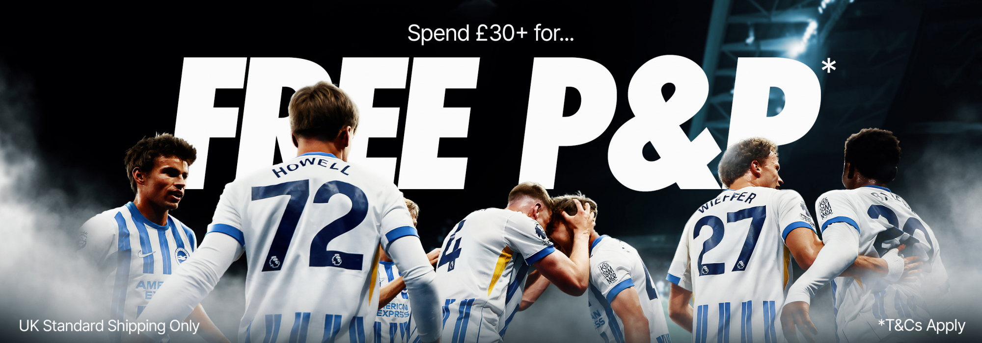 Spend £30 or more for Free UK delivery 