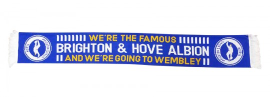 WE'RE GOING TO WEMBLEY JACQUARD SCARF