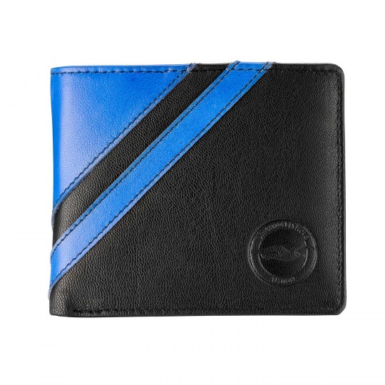 Corner Colour Leather Wallet 