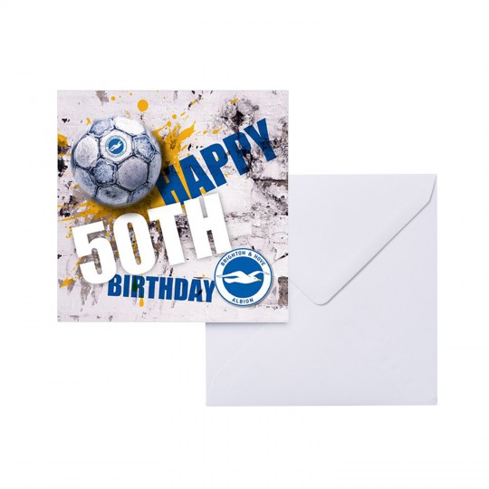 Birthday Card - 50th Birthday