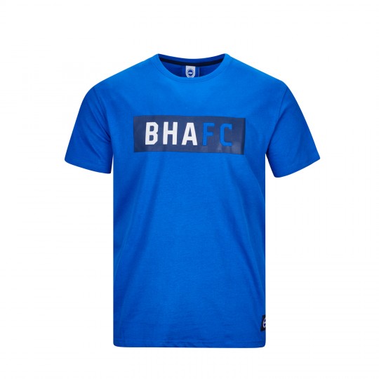 Blue BHAFC Block Tee