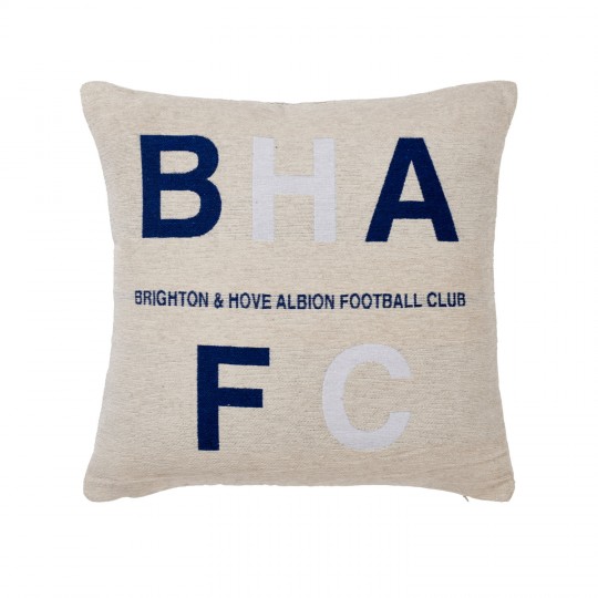 BHAFC Initials Cushion
