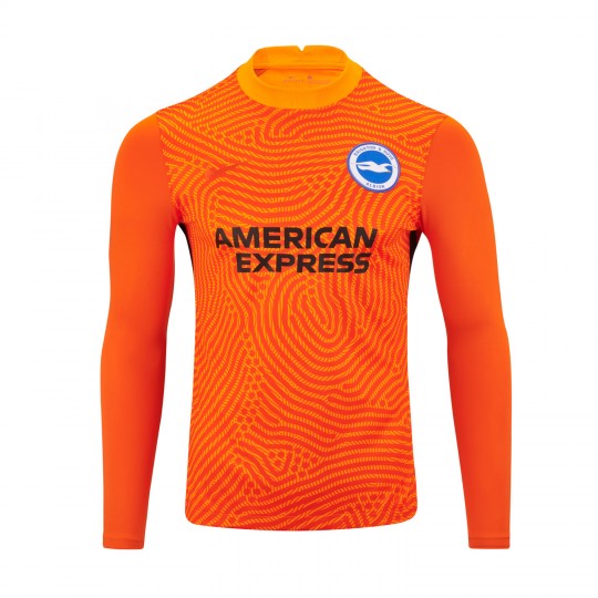 orange goalkeeper kit