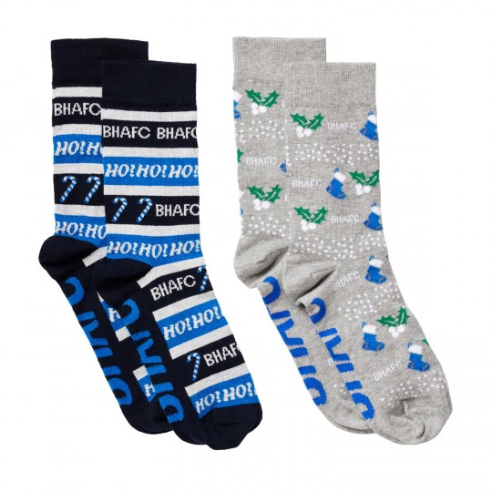 2 Pack Christmas Socks