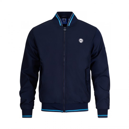 Navy Baseball Jacket