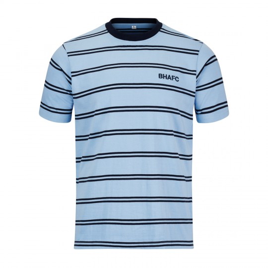 Sky Striped BHAFC Tee