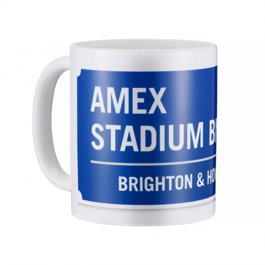 Amex Street Sign Mug