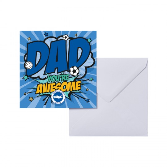 Greeting Card - Dad You're Awesome