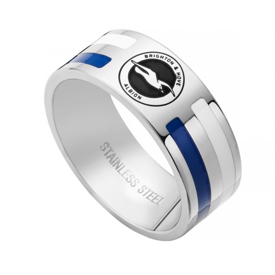 BHAFC Two Colour Band Ring
