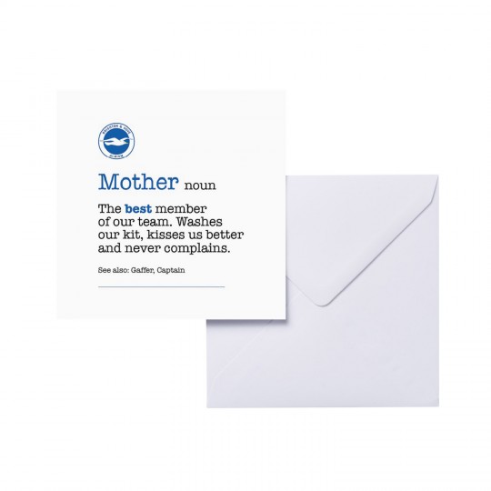Greeting Card - Mothers Day Noun 