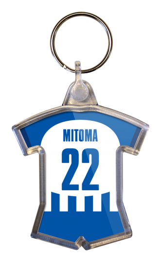 Mitoma Home Shirt Keyring 