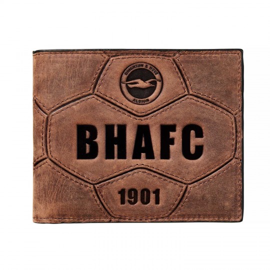 BHAFC Brown Football Wallet