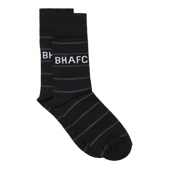 BHAFC Black Striped Socks
