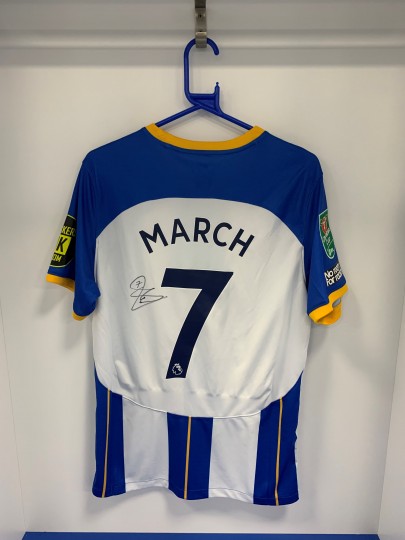 Player Issued 22/23 Signed Poppy Shirt - March