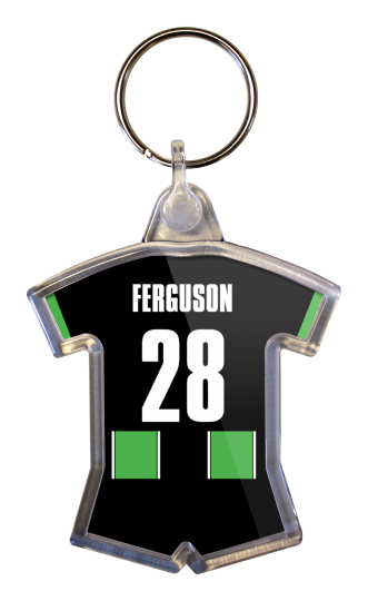 Ferguson Away Shirt Keyring 