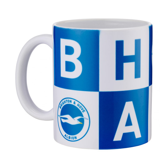 BHAFC Square Colour Block Mug