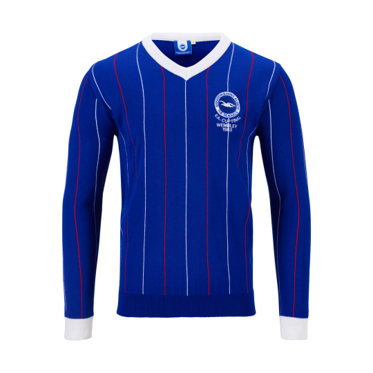 Brighton 1983 Maillot Domicile Rétro Football Personnalisé Brighton 1983 Maillot Domicile Rétro Football Personnalisé