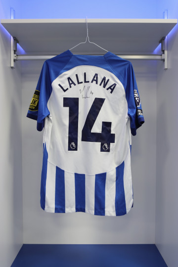 Signed Adam Lallana Match-Issued Jersey