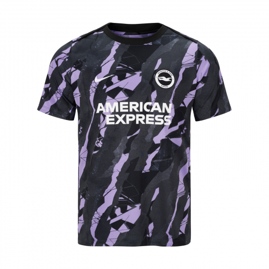 【正規品】BHAFC 25/26 ブライトン　ホーム用ウォームアップシャツ Brighton Nike 25/26 Away Warm Up Shirt | Official BHAFC Store