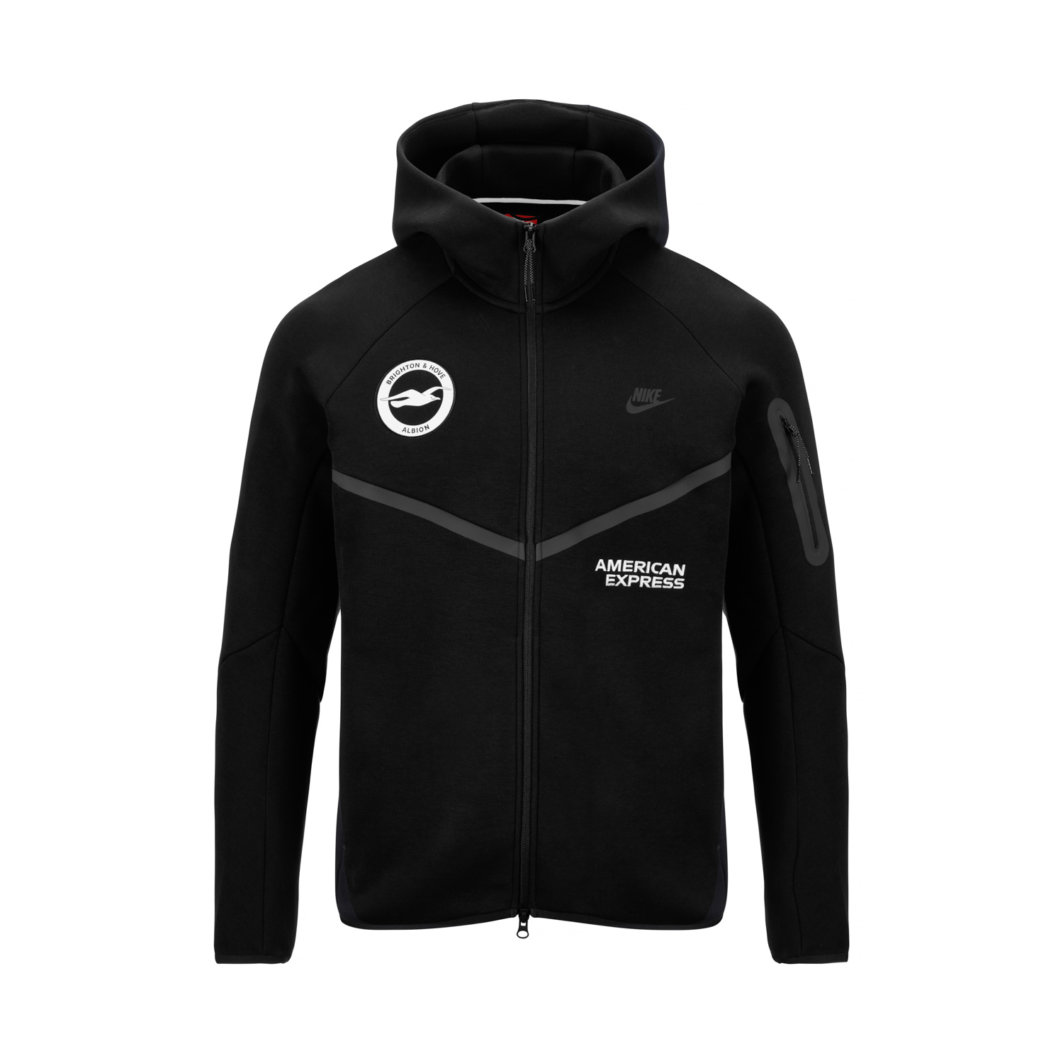BHAFC 25/26 Black Tech Fleece Hoodie