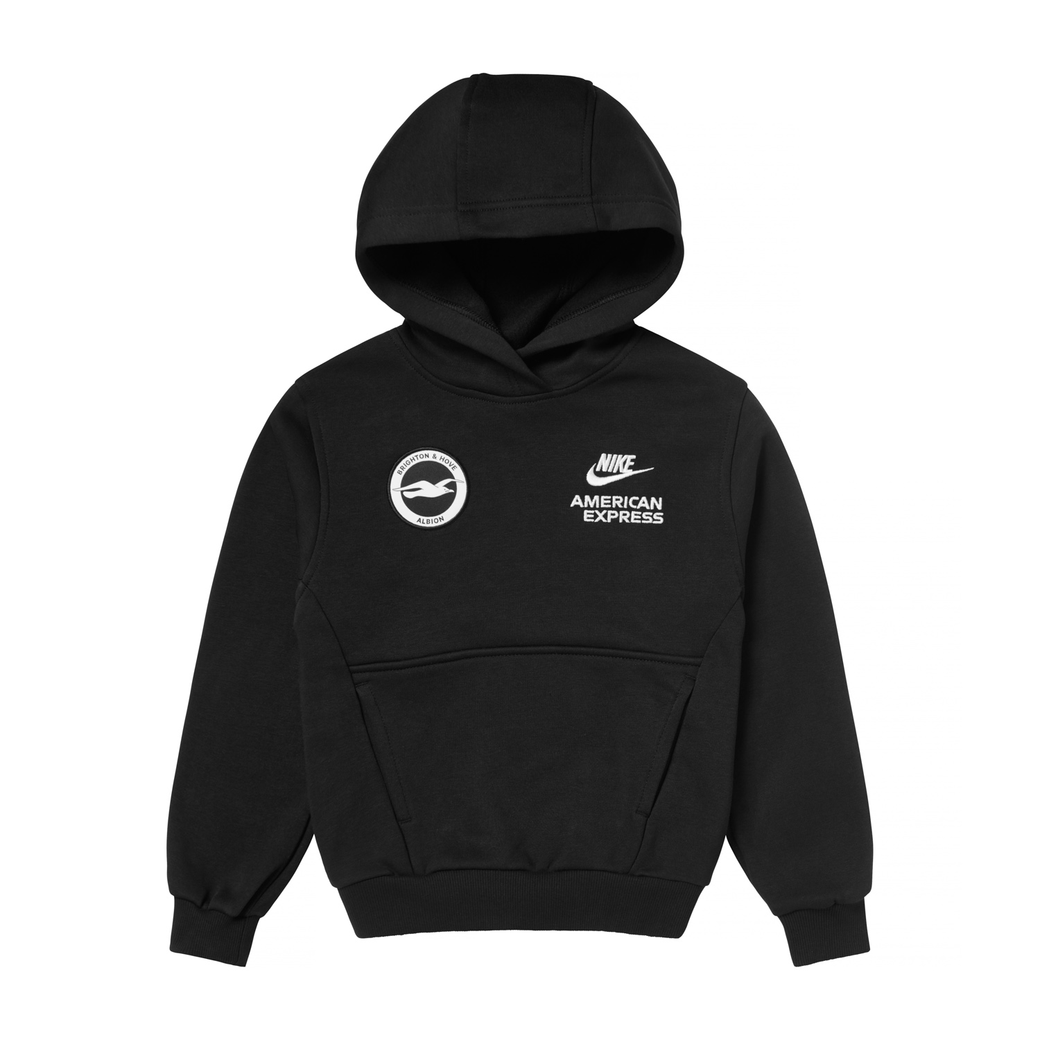 BHAFC 25/26 Kids Black Club Fleece Hoodie