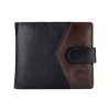 Arrow Contrast Leather Wallet 