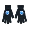 Adults Black Crest Gloves