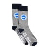 Grey Feet Up Socks