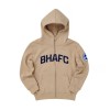 Junior BHAFC Light Tan Zip Hoodie