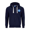 Navy Club Essential Zip Hoodie