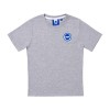 Junior Grey Marl Club Essential Tee