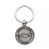 BHAFC Antique Silver Crest Keyring