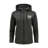 Womens Charcoal Active Hooded Jacket