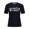 Womens Navy BHAFC x FBS Tee