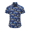 BHAFC x FBS Navy Hawaiian Shirt
