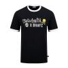 Adults Black BHAFC x FBS Ringer Tee