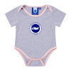 BHAFC Grey & Pink Crest Bodysuit