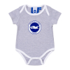 BHAFC Grey & White Crest Bodysuit