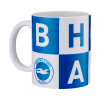 BHAFC Square Colour Block Mug